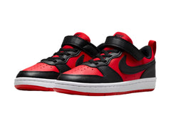 Tenis Nike Court Borough Low Rojo para Niño