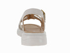 Sandalias Yuyin Color Latte para Niña