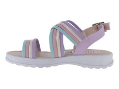 Sandalias Guany Multicolor Lila para Niña
