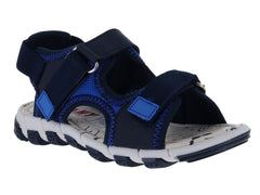 Sandalias Guany Marino Blanco para Niño