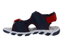 Sandalias Guany Marino Rojo para Niño