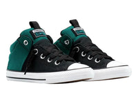 Tenis Converse Chuck Taylor All Star Axel Verde y Negro para Niño