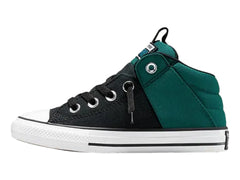 Tenis Converse Chuck Taylor All Star Axel Verde y Negro para Niño