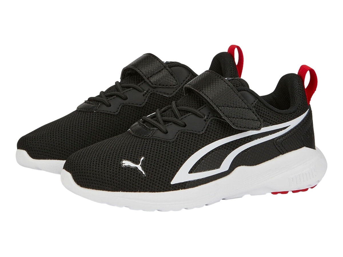 Tenis PUMA Active AC+ Negro y Blanco para Niño