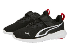 Tenis PUMA Active AC+ Negro y Blanco para Niño