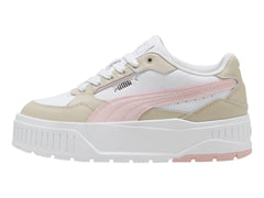 Tenis Puma Karmen II Idol Blanco y Rosa para Niña