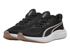 Tenis PUMA Skyrocket Lite 2 Negro y Oro Rosa para Mujer