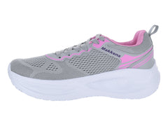Tenis Makena Gris Rosa para Mujer