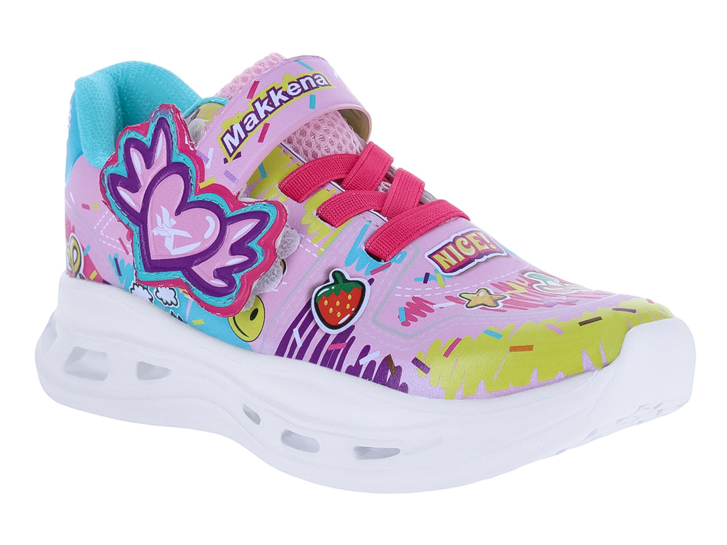 Tenis Makena Rosa Menta para Niña