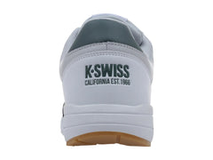 Tenis K-Swiss Maxwell Blanco, Gris y Verde para Hombre