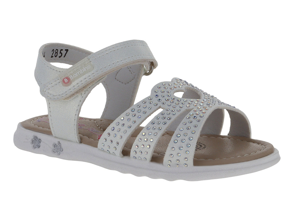 Sandalias Teen Bambino Blanco para Niña