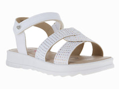 Sandalias Teen Bambino Blancas para Niña