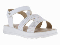 Sandalias Teen Bambino Blancas para Niña