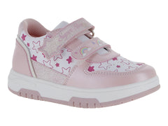 Tenis Teen Bambino Blanco Rosa para Niña