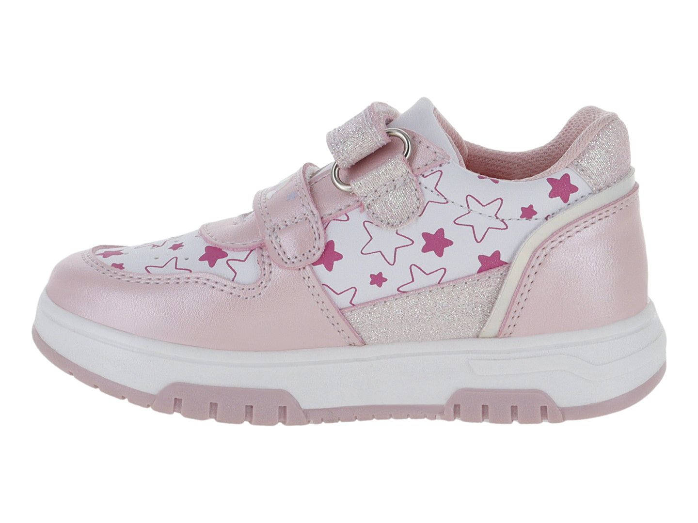Tenis Teen Bambino Blanco Rosa para Niña