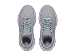 Tenis Charly Road Casual Gris y Aqua para Mujer