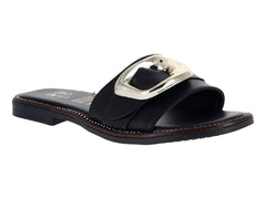 Sandalias Luna Rosa Negro para Mujer