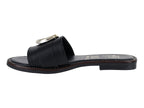 Sandalias Luna Rosa Negro para Mujer