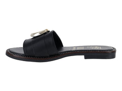 Sandalias Luna Rosa Negro para Mujer