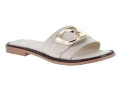 Sandalias Luna Rosa Color Latte para Mujer