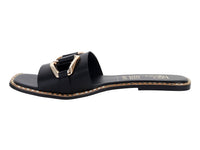 Sandalias Luna Rosa Negro para Mujer