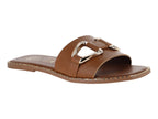 Sandalias Luna Rosa Color Tan para Mujer
