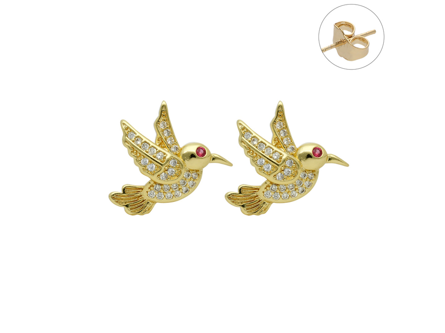 Aretes Sandra Renteria Roze Aretes Bo2915