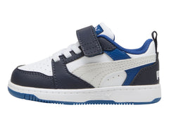 Tenis PUMA Rebound V6 Lo AC+ Blanco para Niño