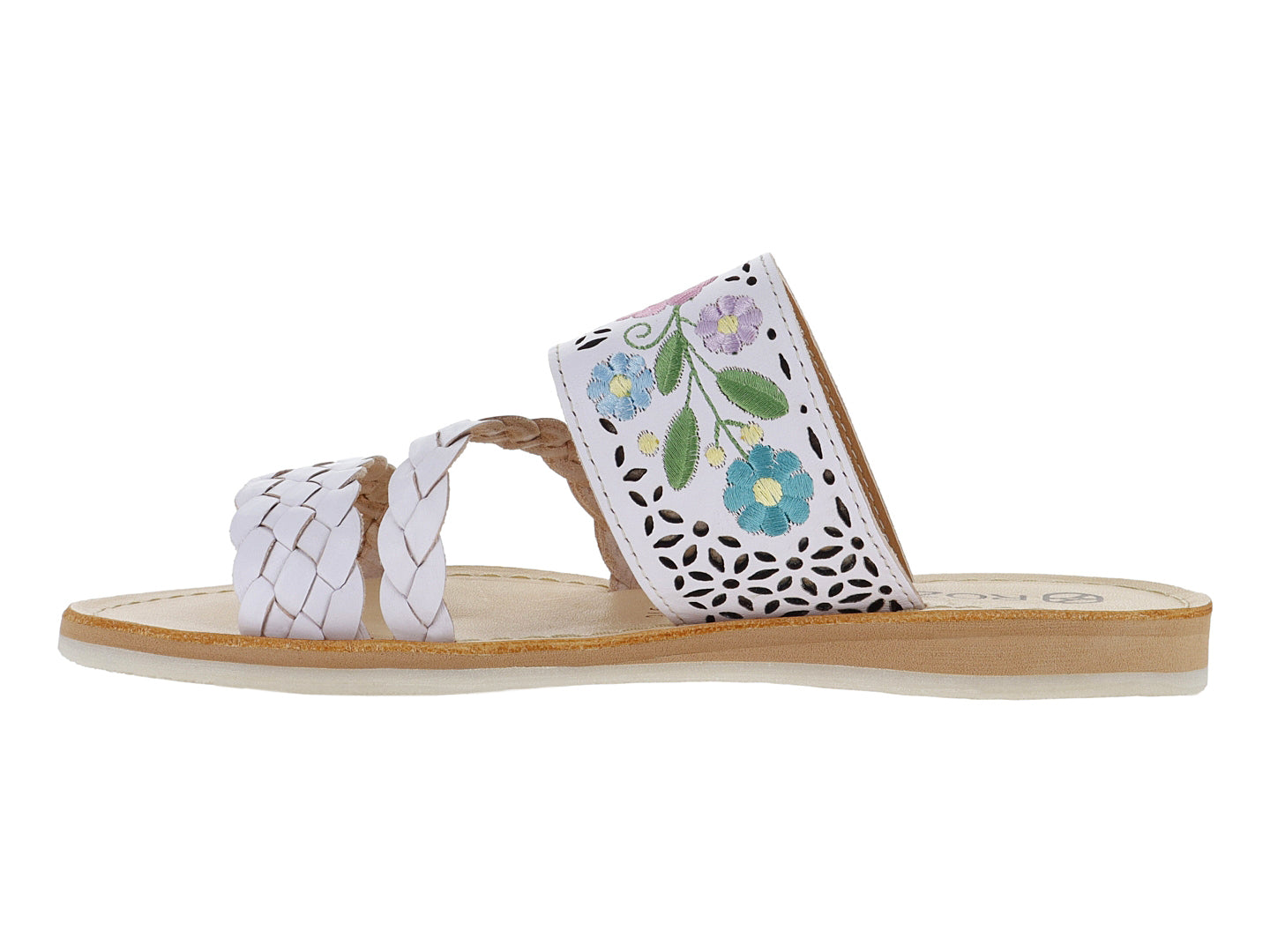 Sandalias Roze Blanco para Mujer
