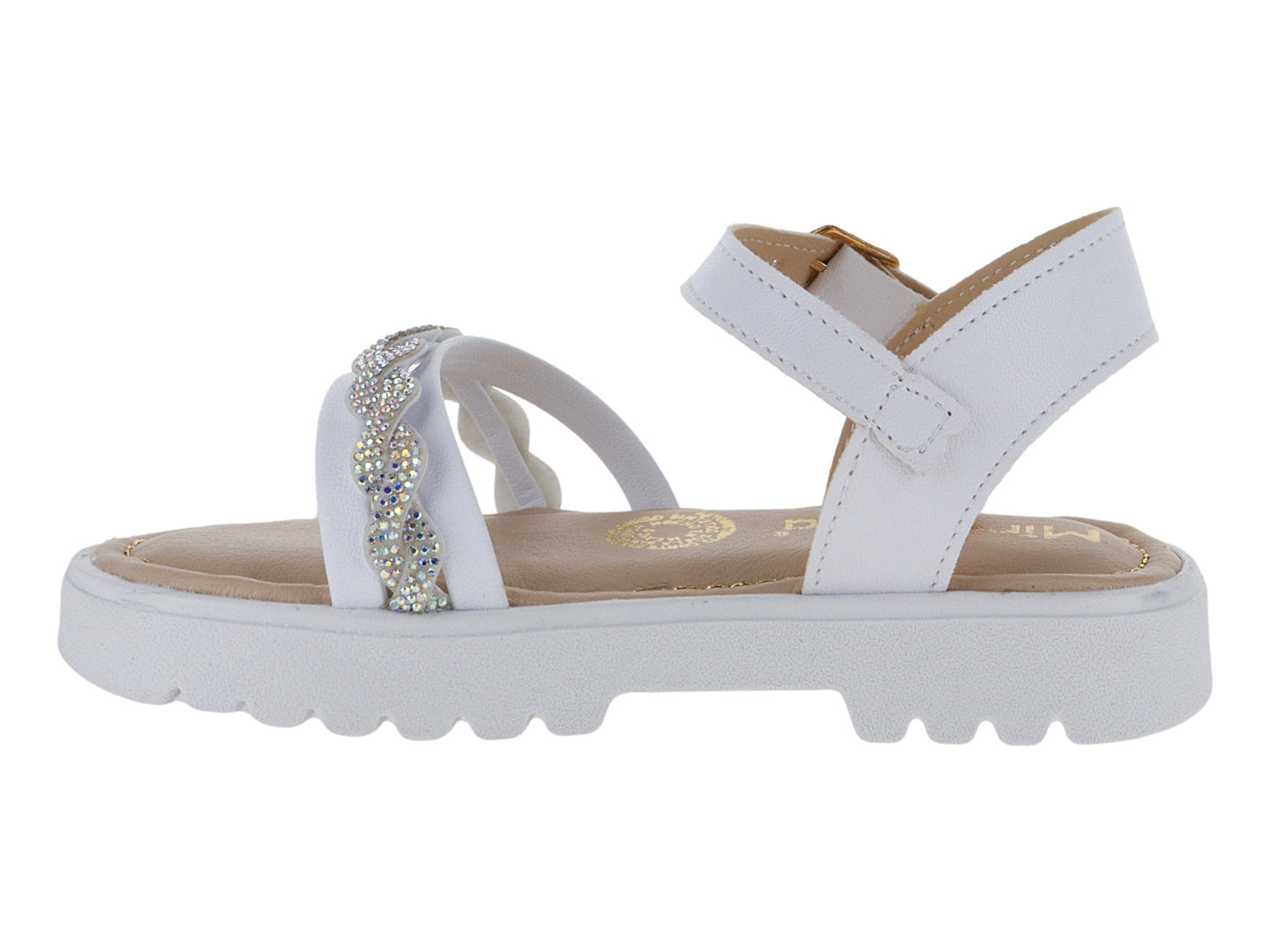 Sandalias Miroslava Blanco para Niña