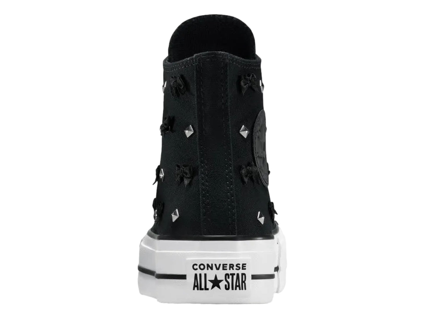 Tenis Converse Lift Platform Bows & Studs Para Mujer