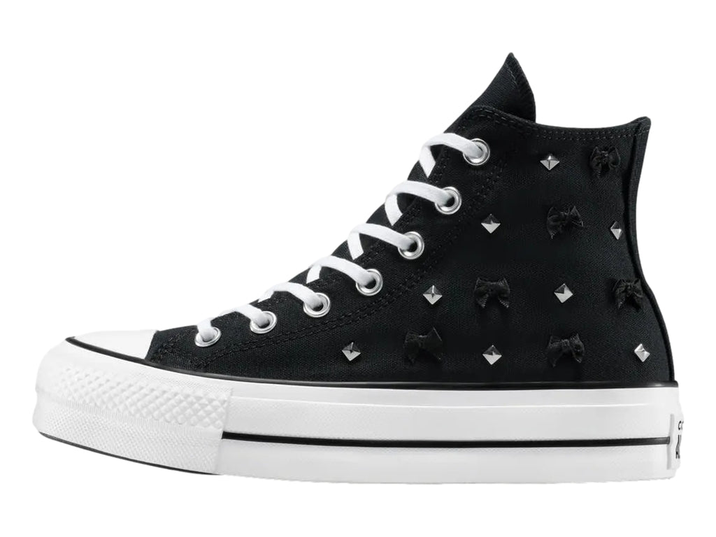 Tenis Converse Lift Platform Bows & Studs Para Mujer