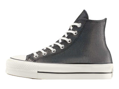 Tenis Converse CTAS Lift Platform Sparkle Negro para Mujer