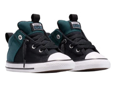 Tenis Converse Chuck Taylor All Star Axel Verde y Negro para Niño