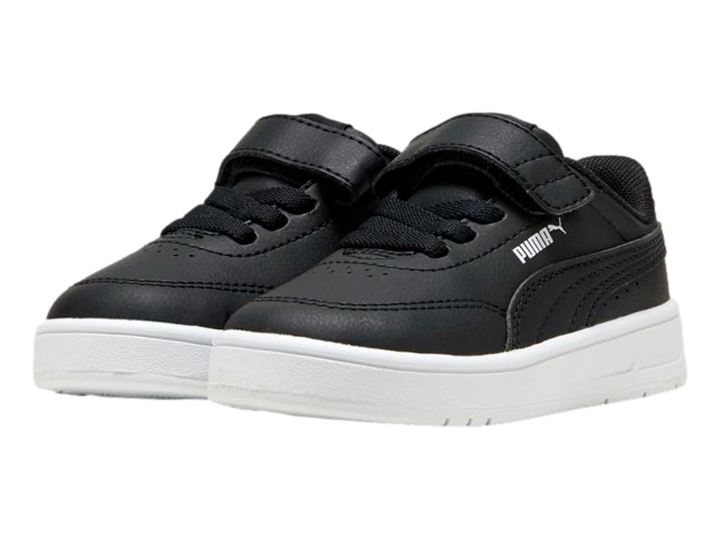 Tenis Puma Court Classic Clean Para Niño