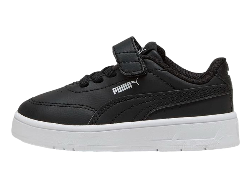 Tenis Puma Court Classic Clean Para Niño