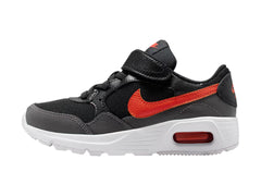 Tenis Nike Air Max SC Negro y Naranja para Niño