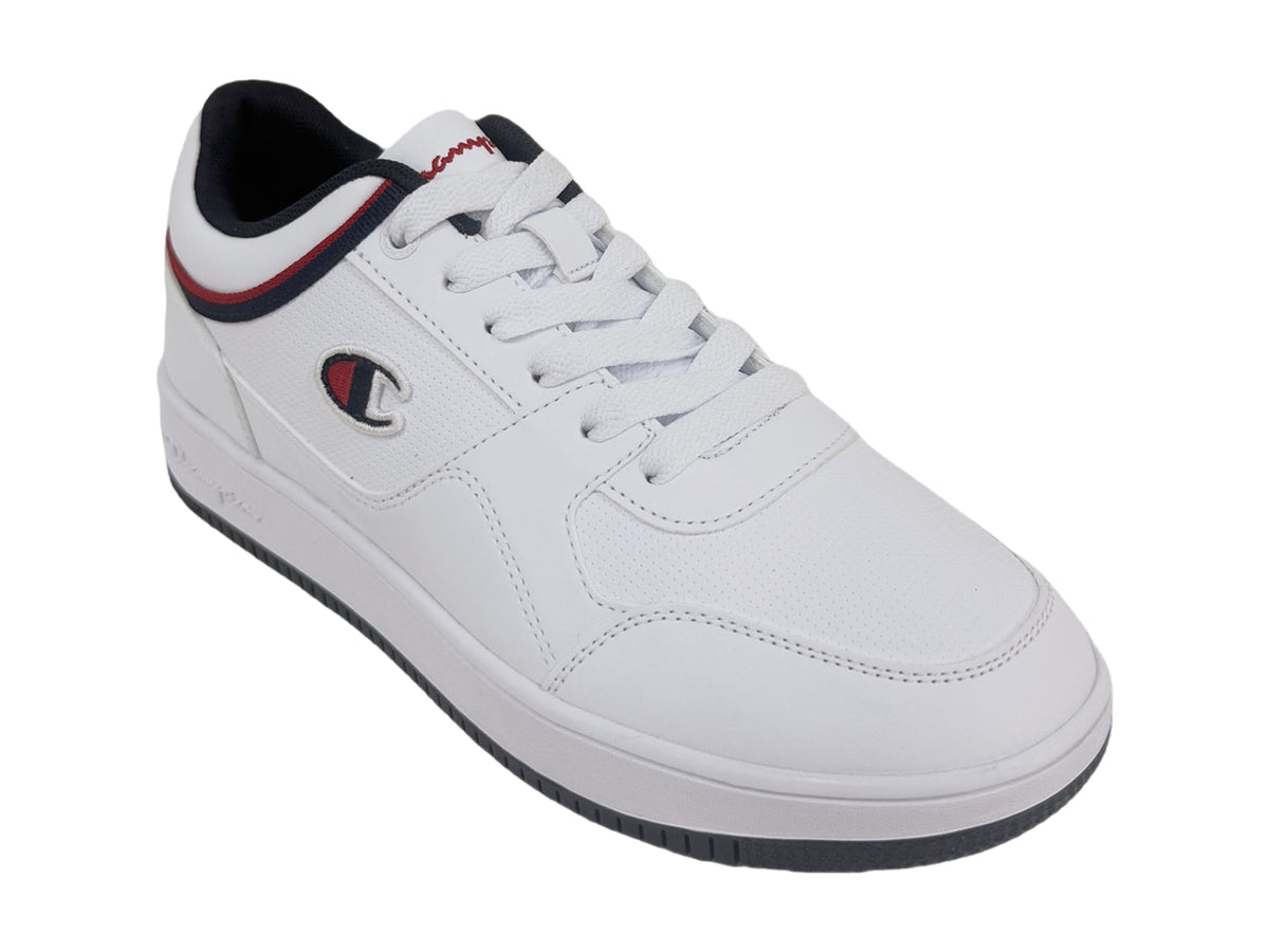 Tenis Champion Blanco con Azul y Rojo para Hombre