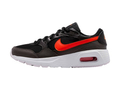 Tenis Nike Air Max SC Negro y Naranja para Niño