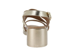 Sandalias Capricho Color Oro para Mujer