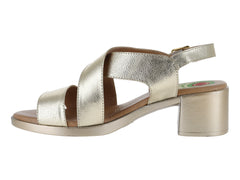 Sandalias Capricho Color Oro para Mujer