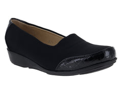 Zapatos Planos Capricho Negro para Mujer