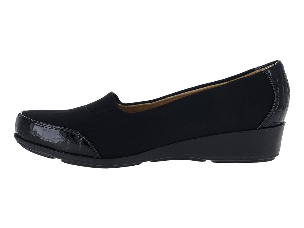 Zapatos Planos Capricho Negro para Mujer