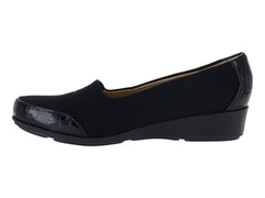 Zapatos Planos Capricho Negro para Mujer