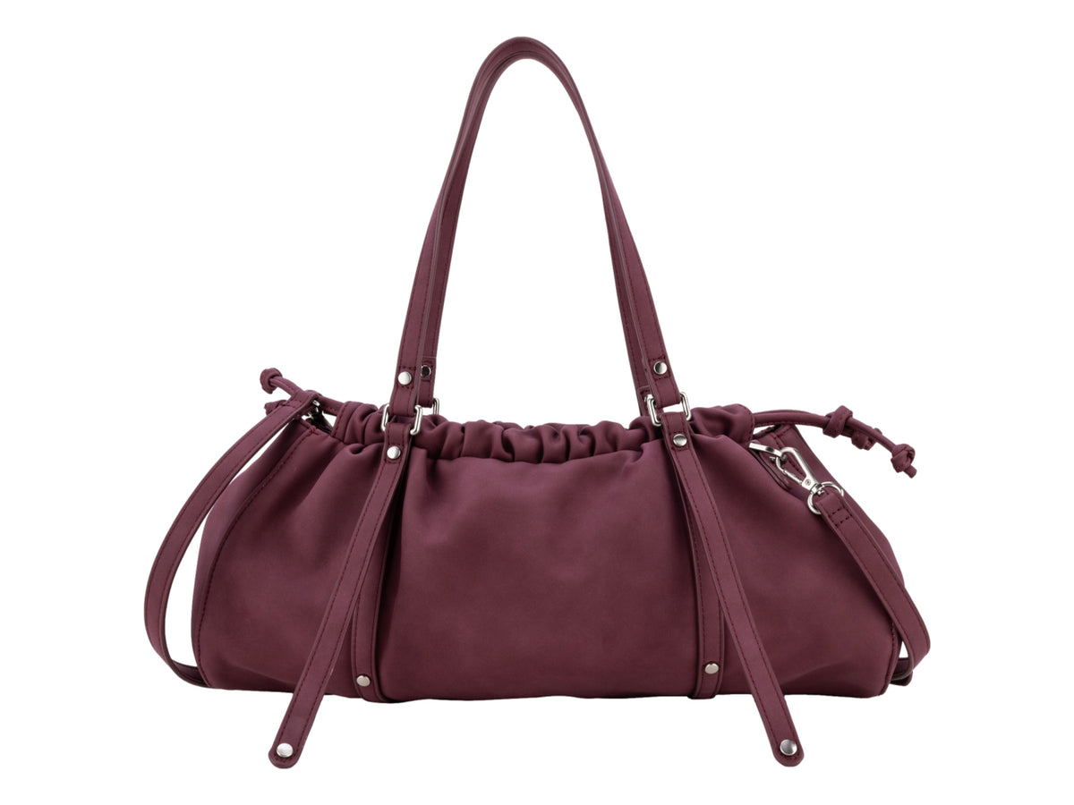 Bolsa de Hombro Cloe Tinto para Mujer