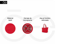 Bolsa de Hombro Cloe Rojo para Mujer
