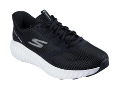 Tenis Skechers Go Run Now Negro y Blanco para Hombre
