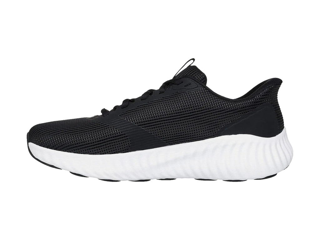 Tenis Skechers Go Run Now Negro y Blanco para Hombre