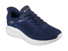 Tenis Skechers BOBS Sport Azul Marino para Mujer