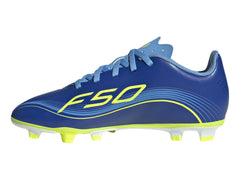 Tenis Adidas F50 Messi Club Azul y Amarillo para Niño